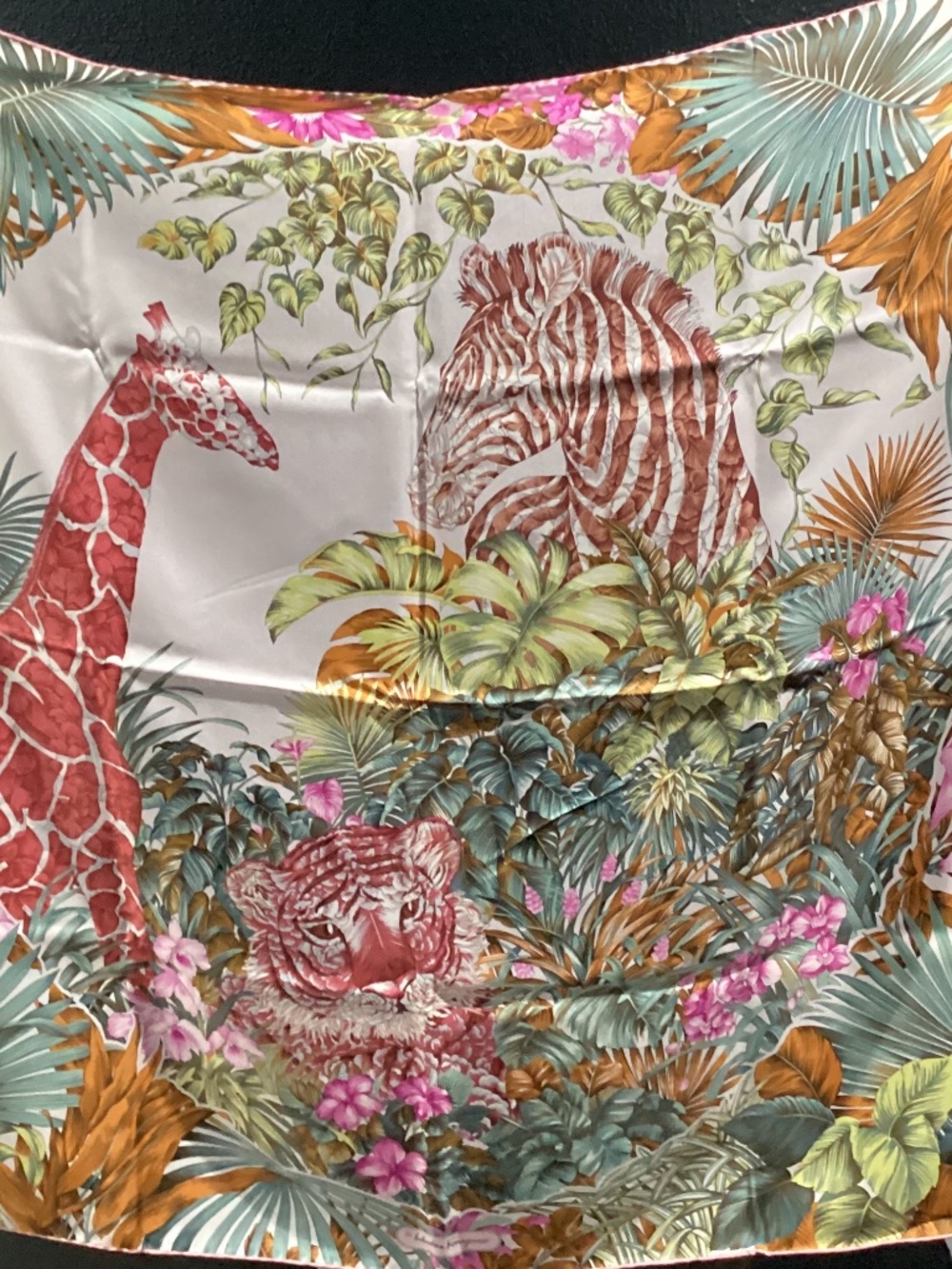 Ferragamo Silk Twill Scarf